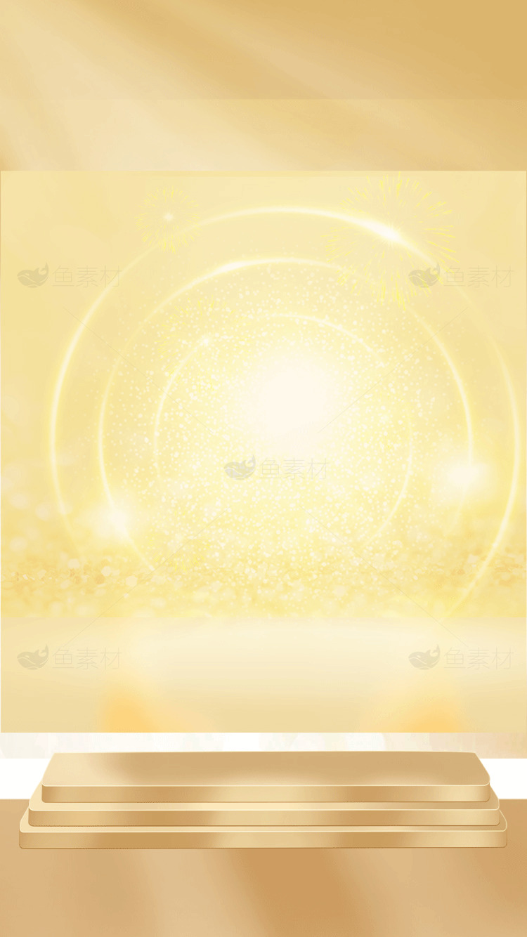 璀璨金色光芒背景图片素材