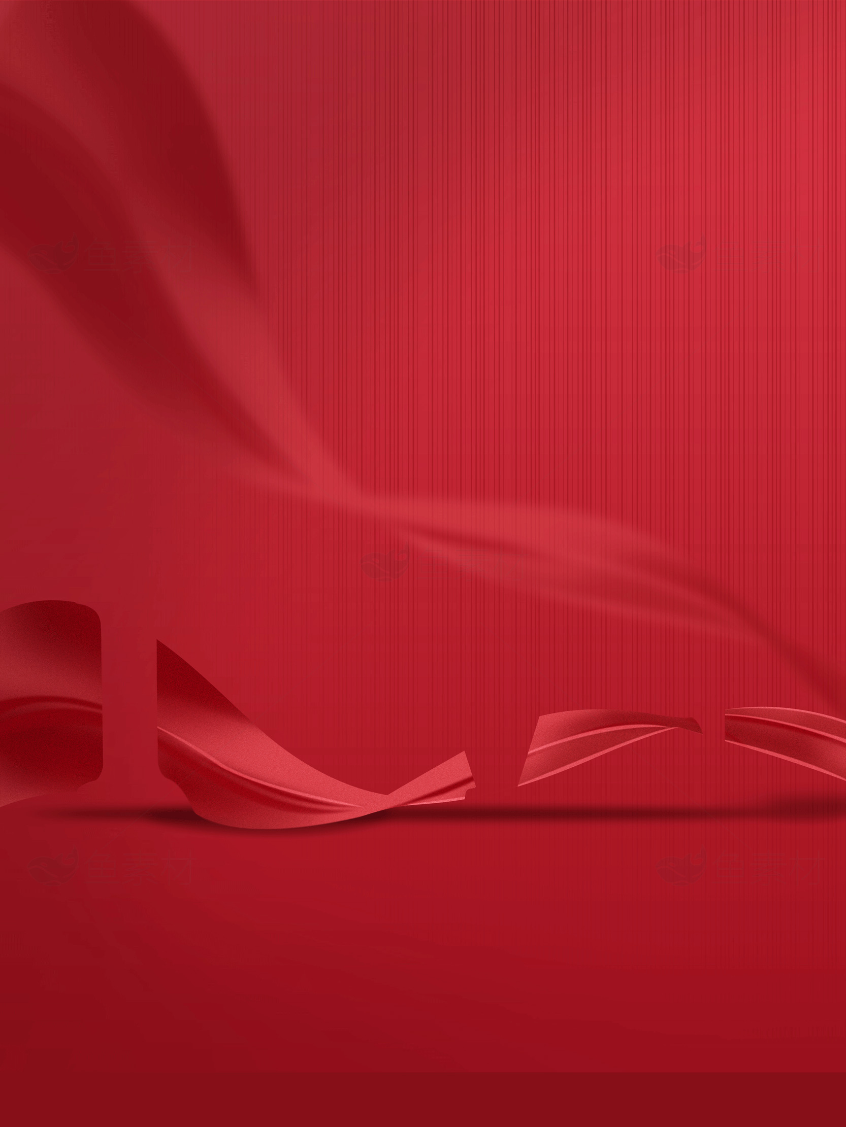 红色背景抽象艺术设计素材