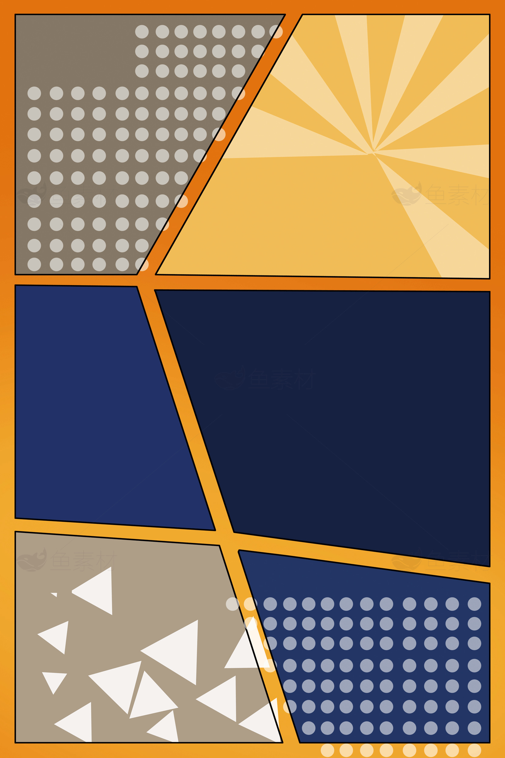 现代几何抽象艺术设计素材网站