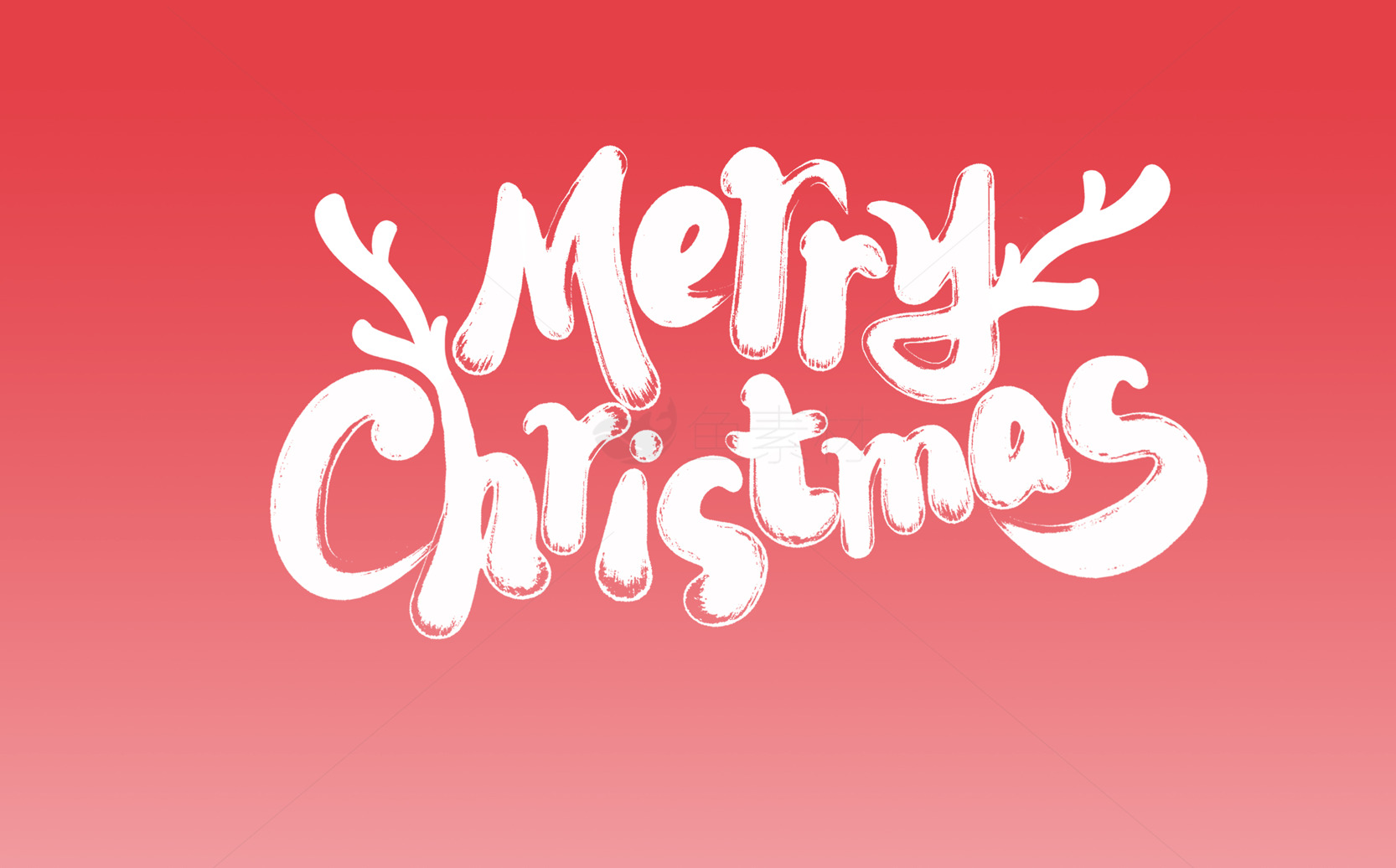 红色圣诞节背景图片祝福语素材