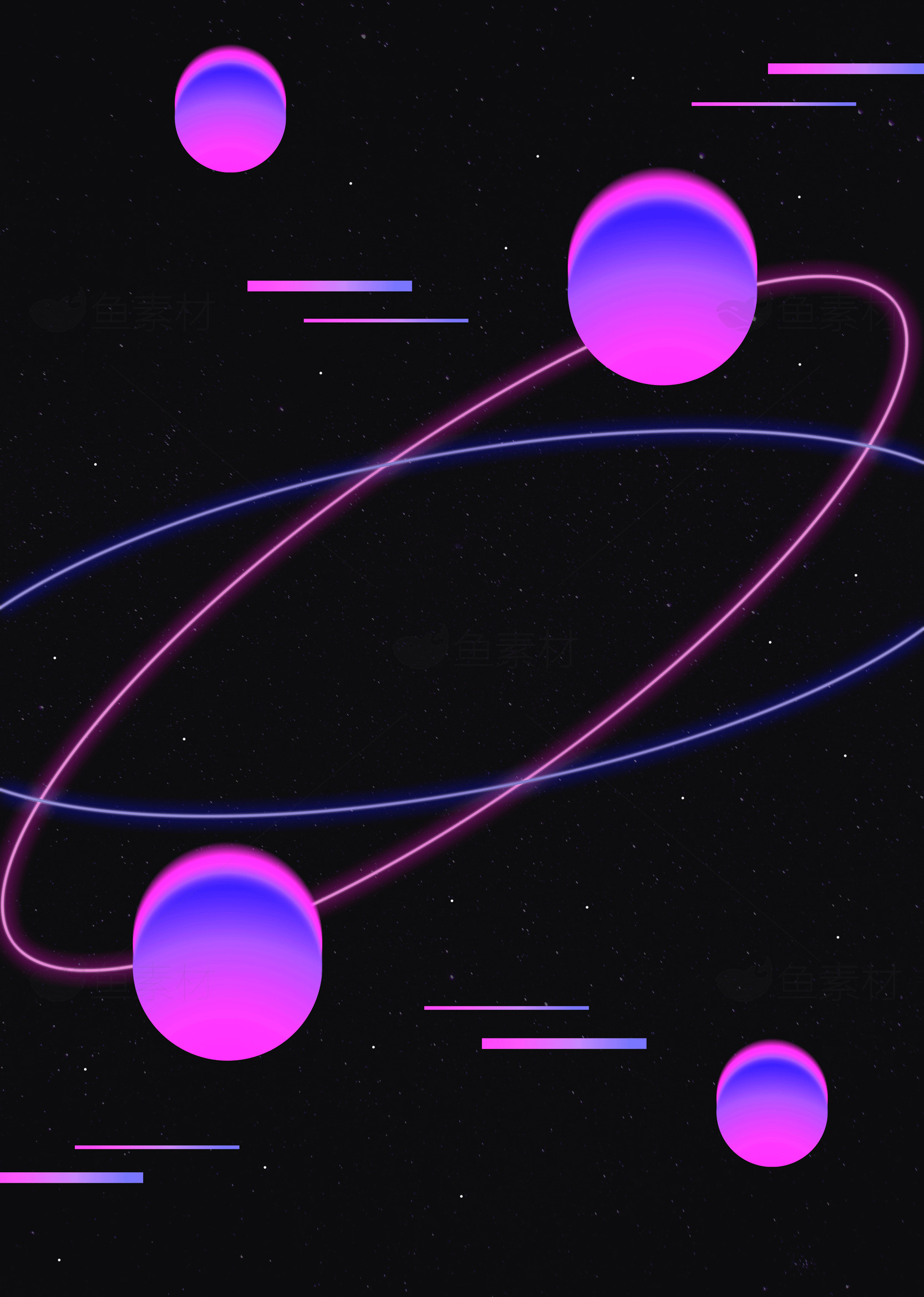 未来科技感星球背景图片素材