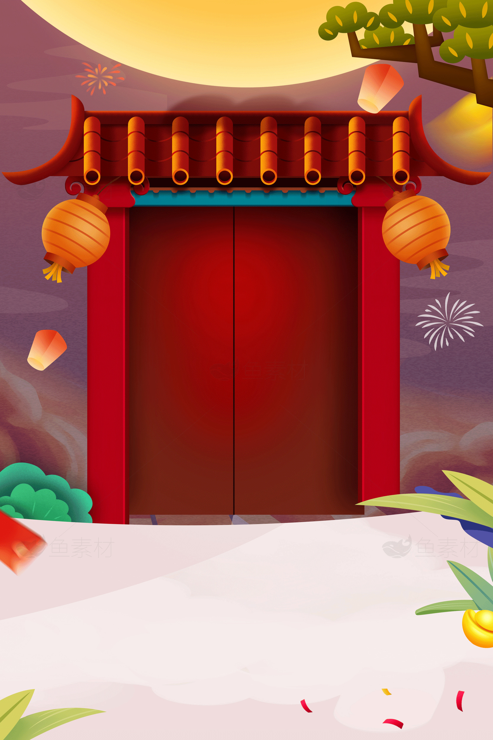 中秋节庆祝活动背景图片素材