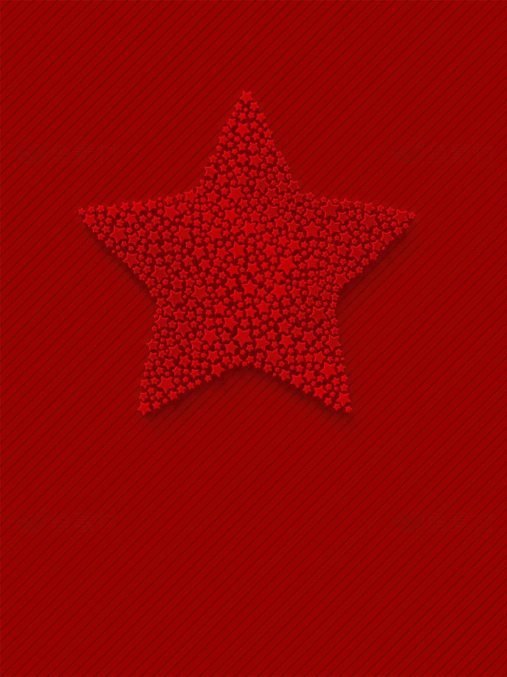 红色星星背景图片设计与艺术素材