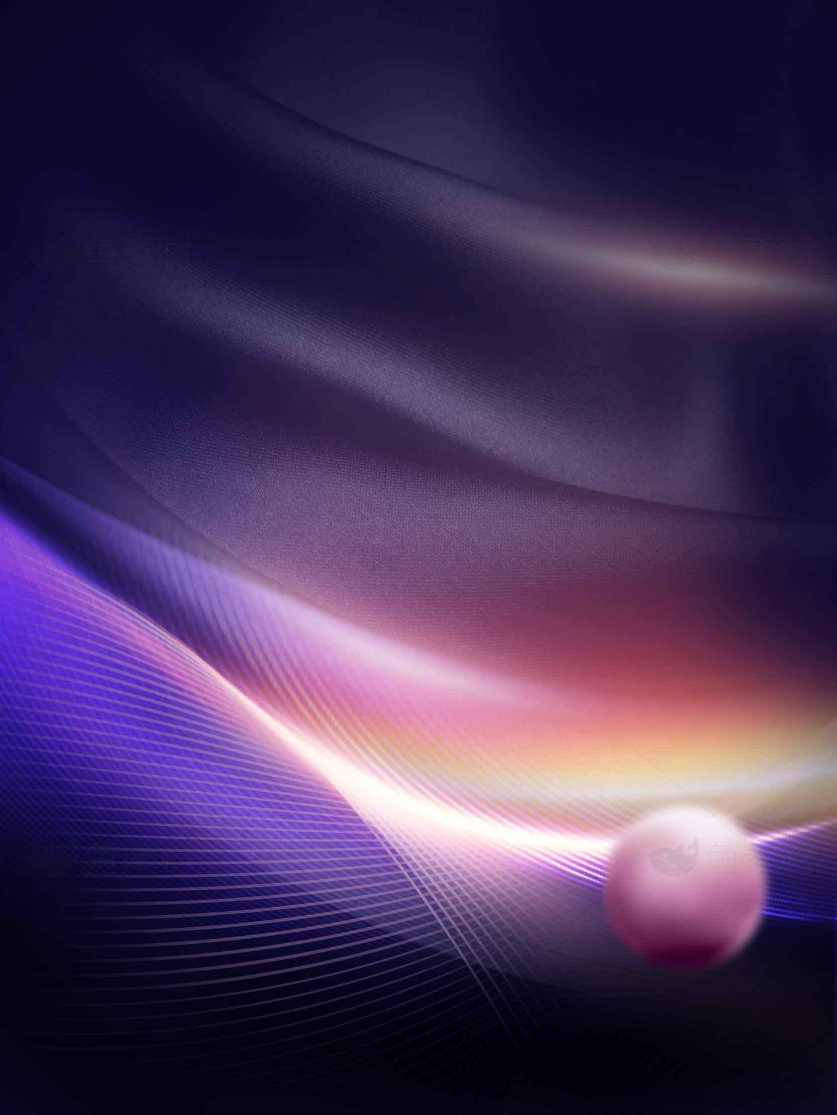 梦幻紫色光影背景图片素材