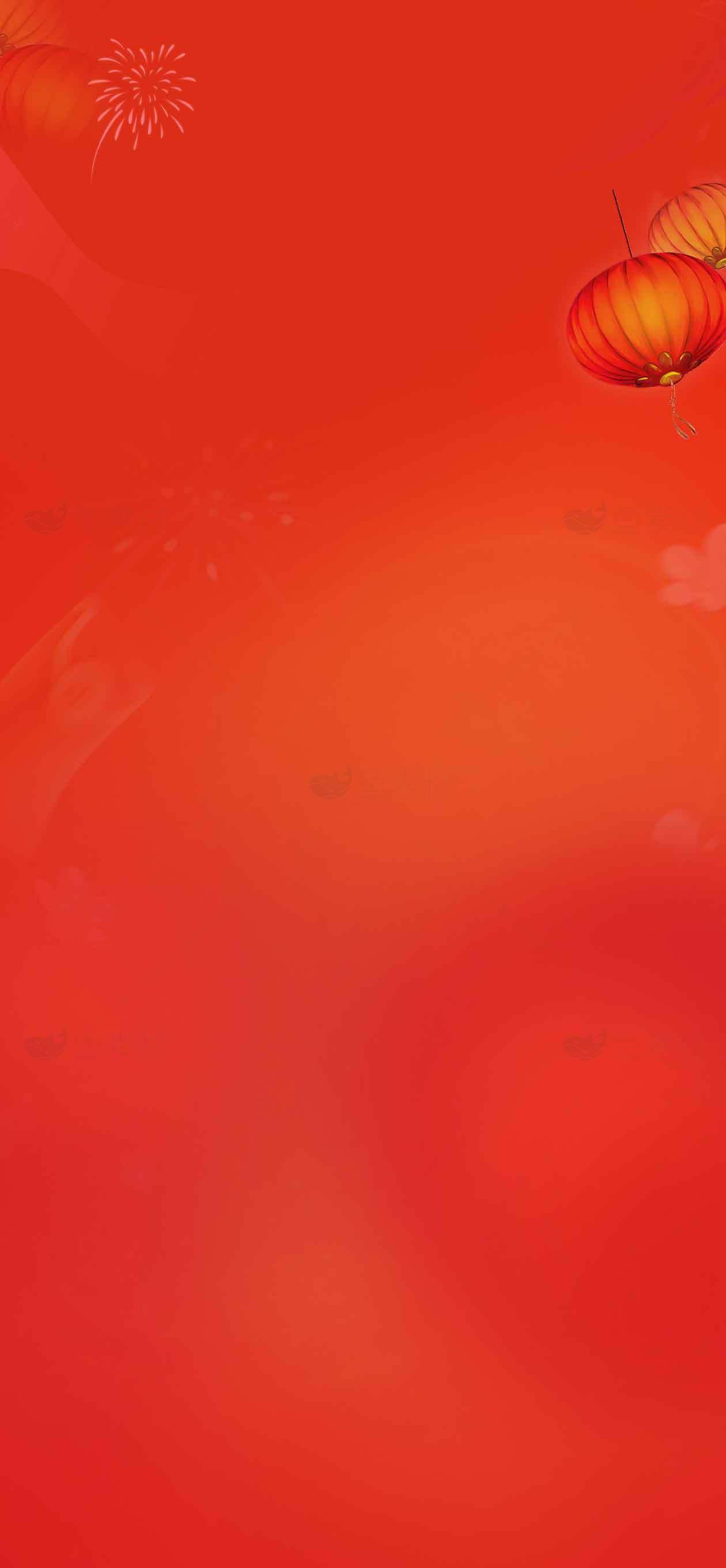 中国红灯笼新年背景图片素材