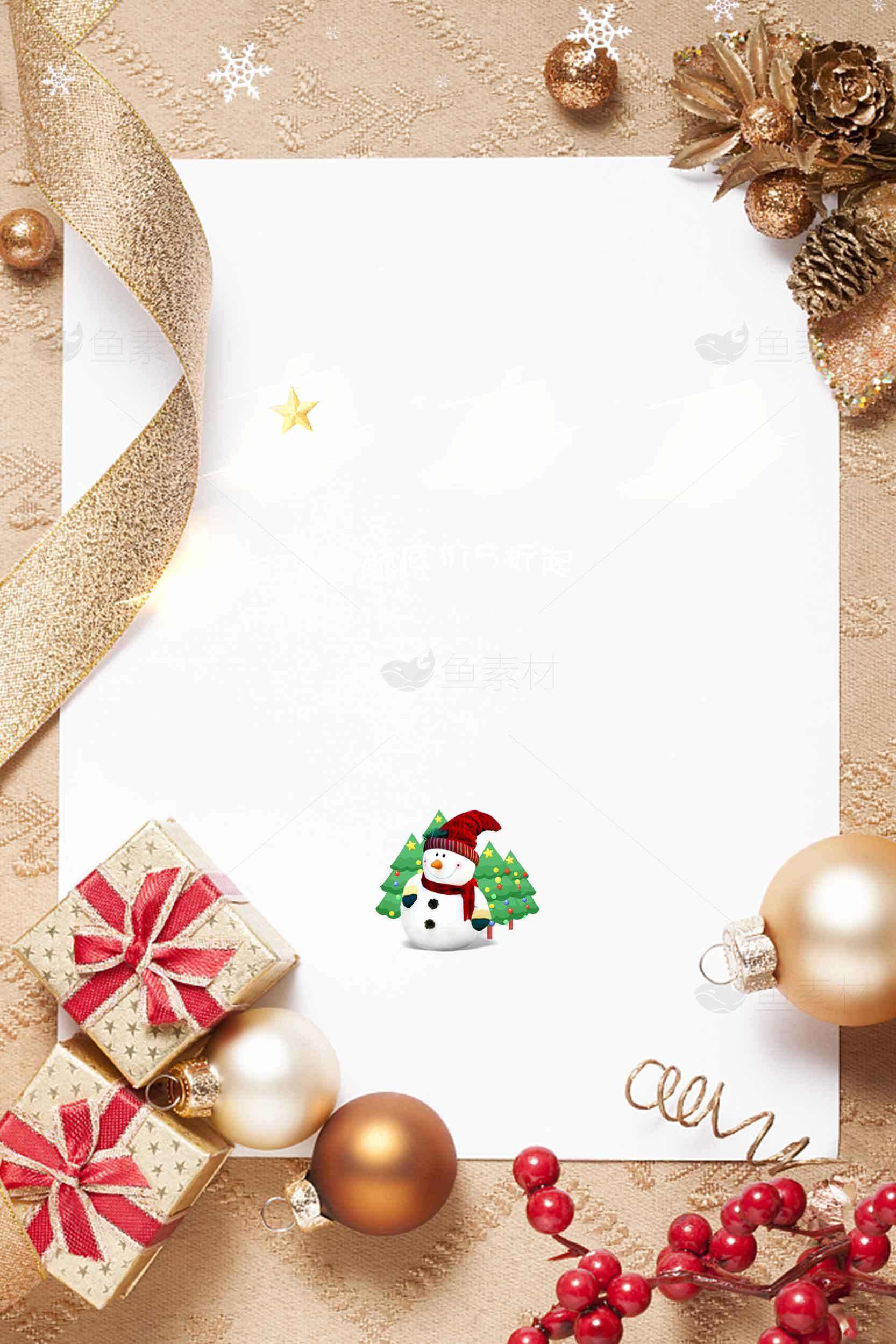 圣诞节主题背景图片设计灵感素材