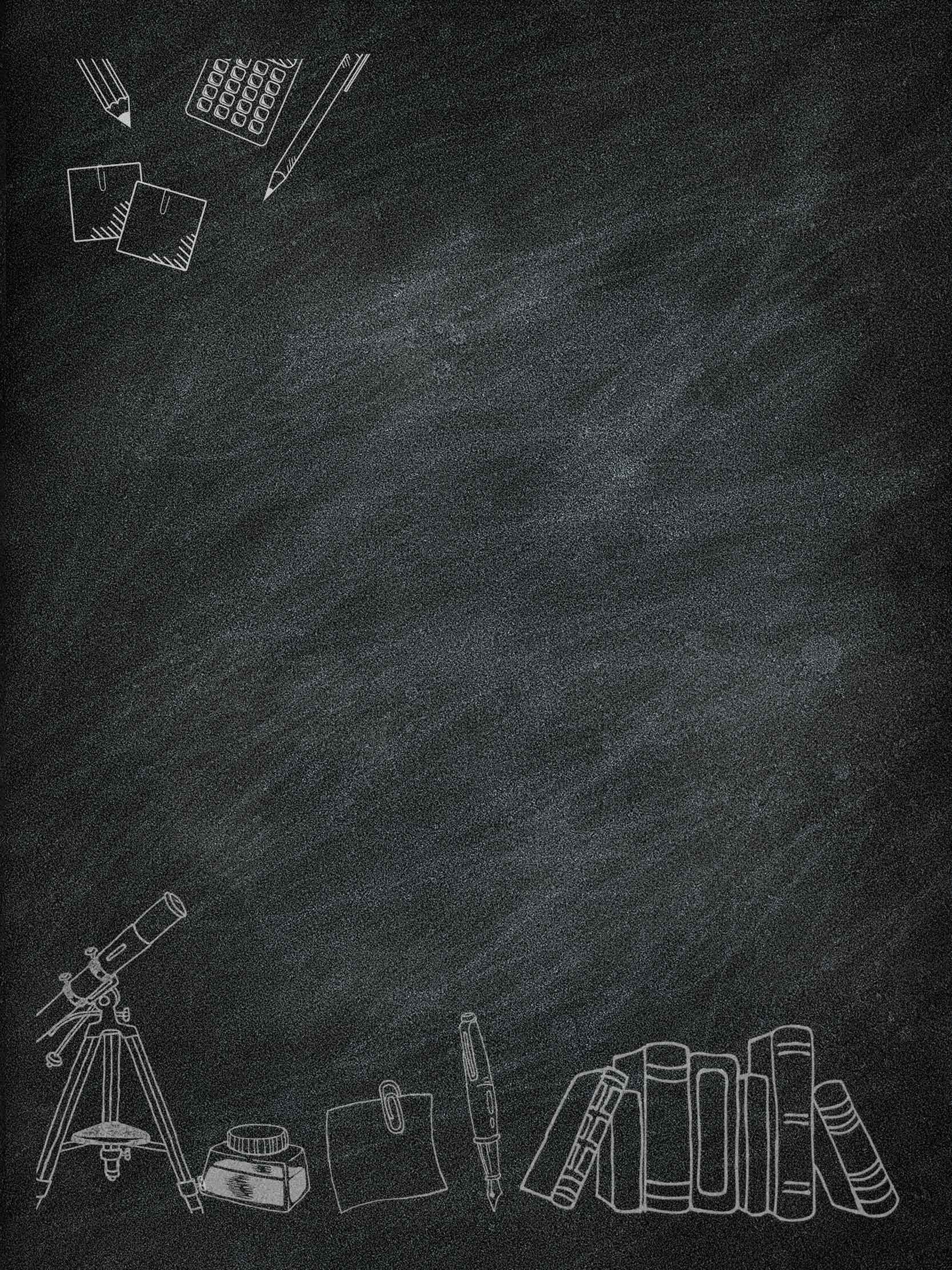 黑板背景教育主题图片素材