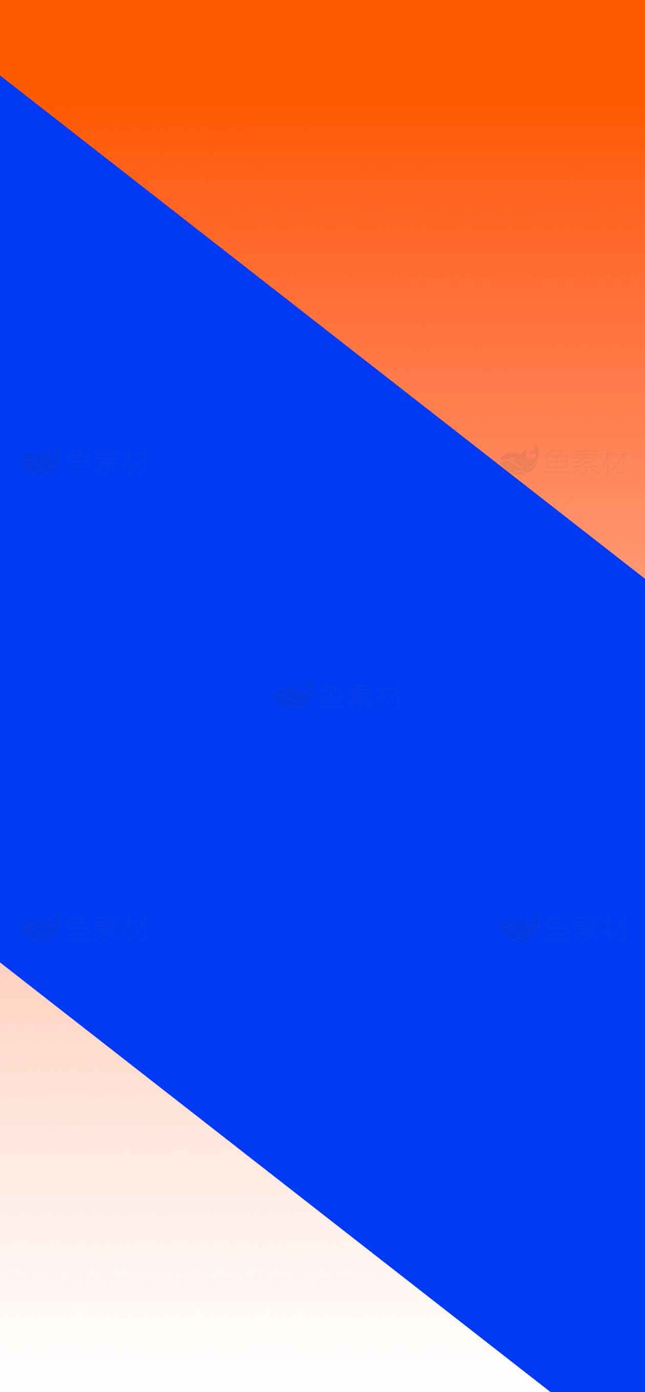 蓝橙渐变背景设计图片素材