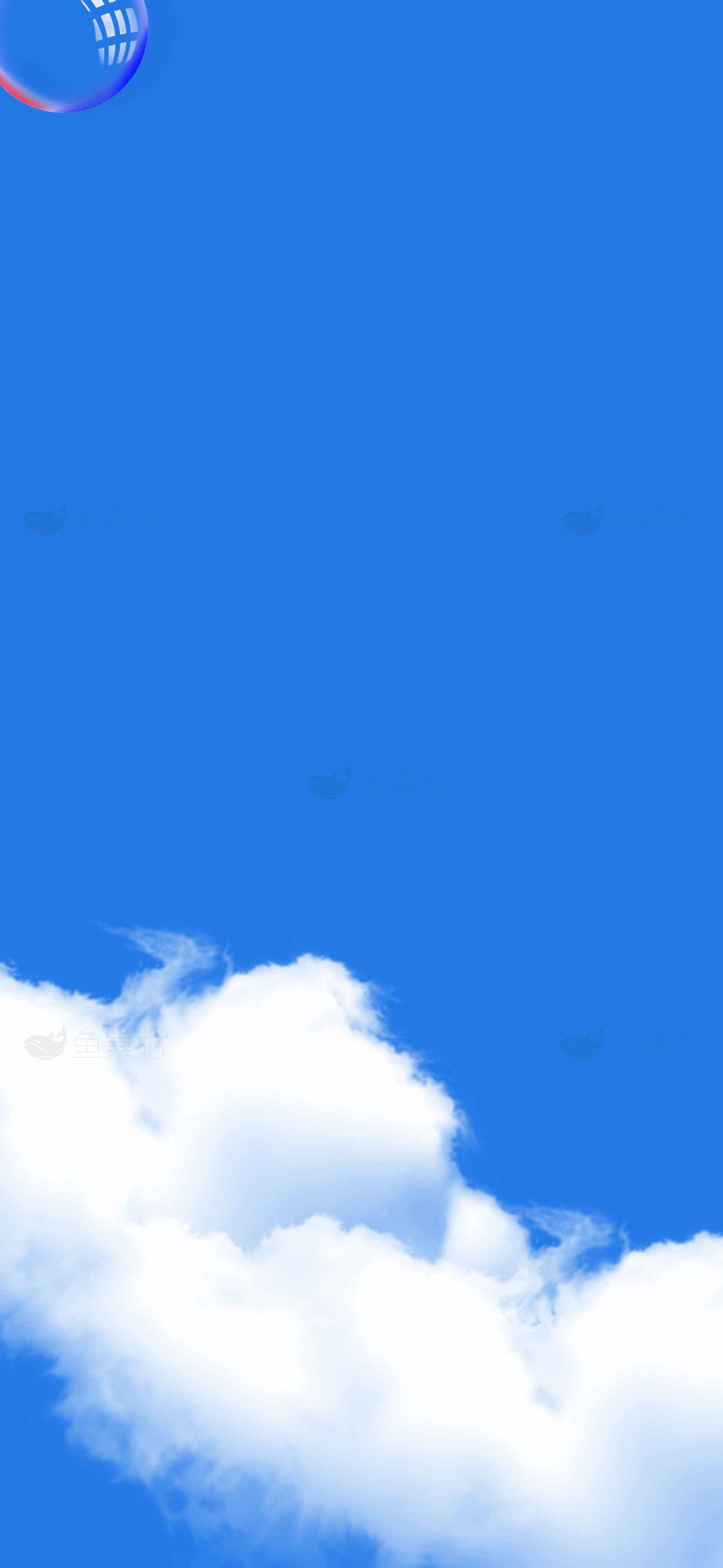 高清唯美蓝天白云背景图片下载素材