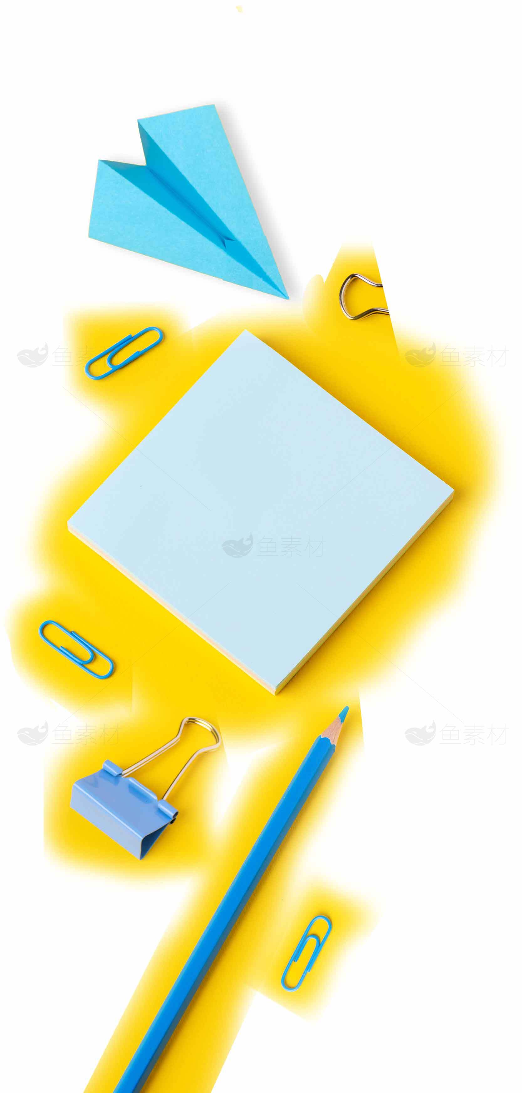 创意文具与办公用品设计图片素材