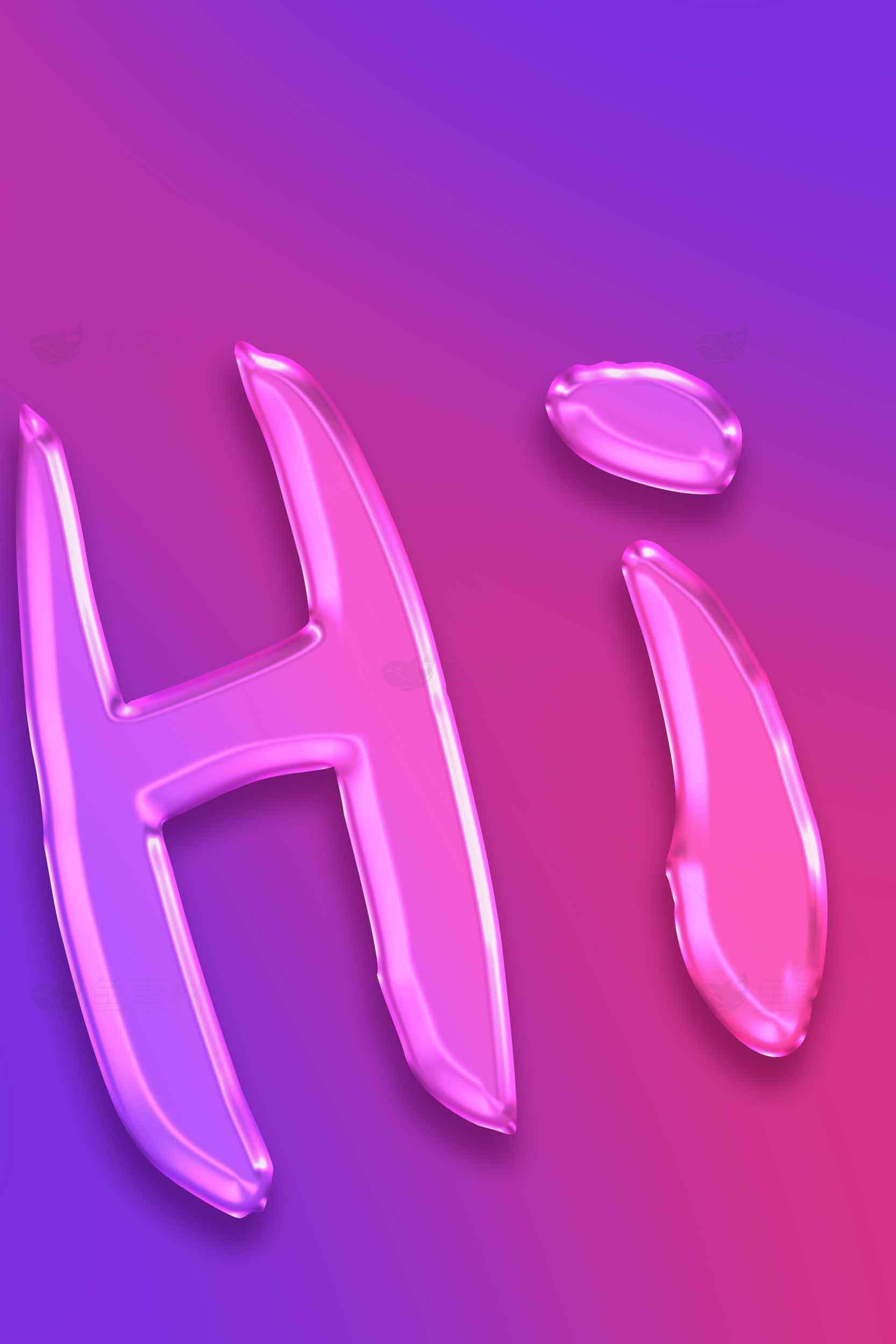 霓虹风格粉紫渐变背景设计图片素材