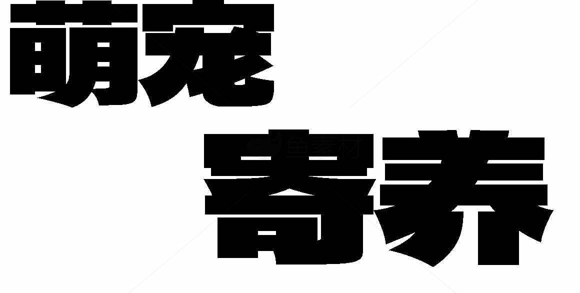 萌宠寄养服务指南素材