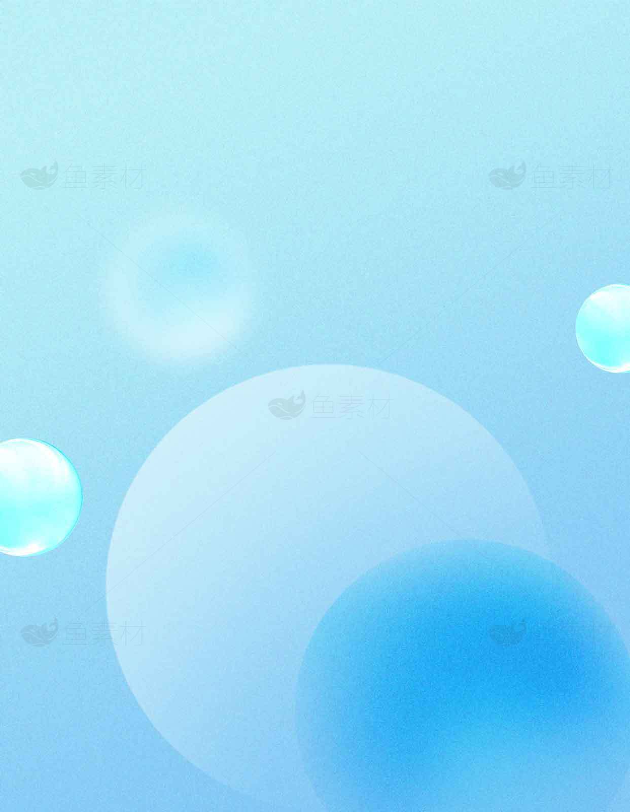 蓝色清新风格背景设计图素材