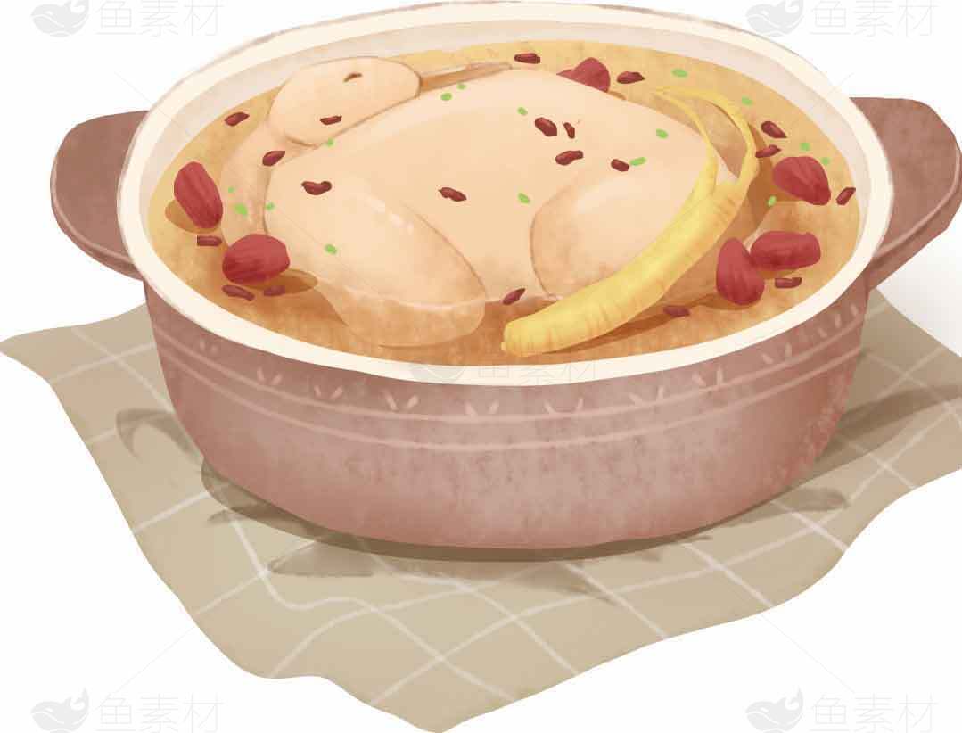 养生滋补鸡汤食谱推荐素材
