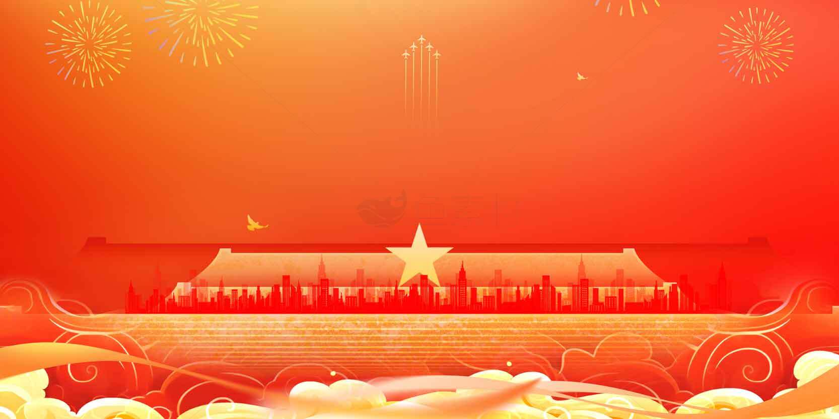 中国风红色主题背景图片合集素材