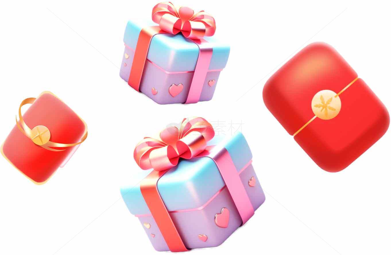 创意礼品包装设计素材图片