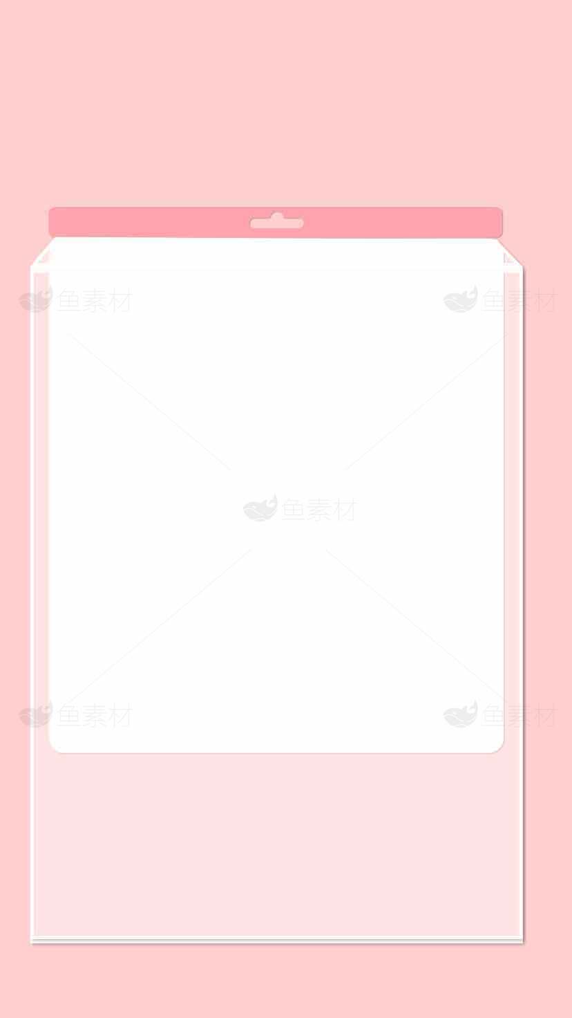 粉色简约风格便签设计图片素材