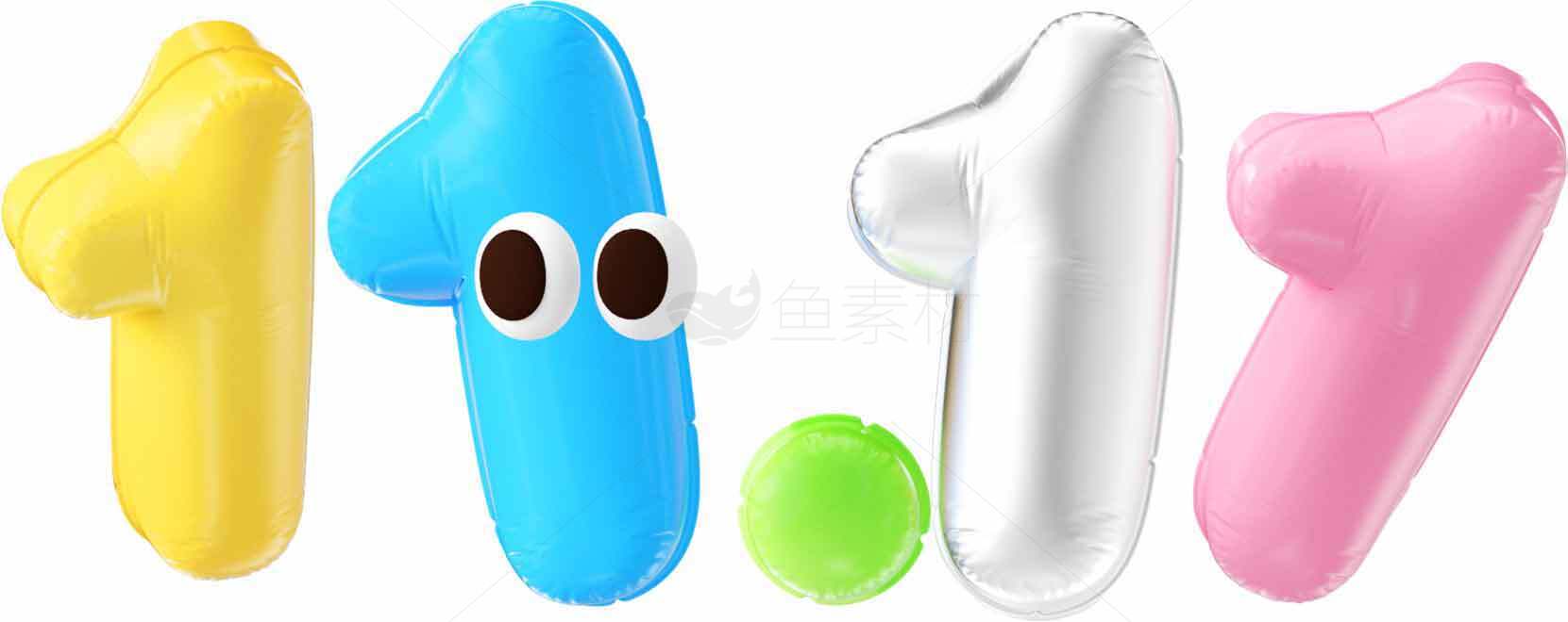 双十一创意数字设计图片素材