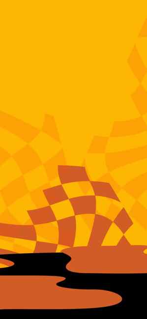 橙黄色抽象艺术背景图片