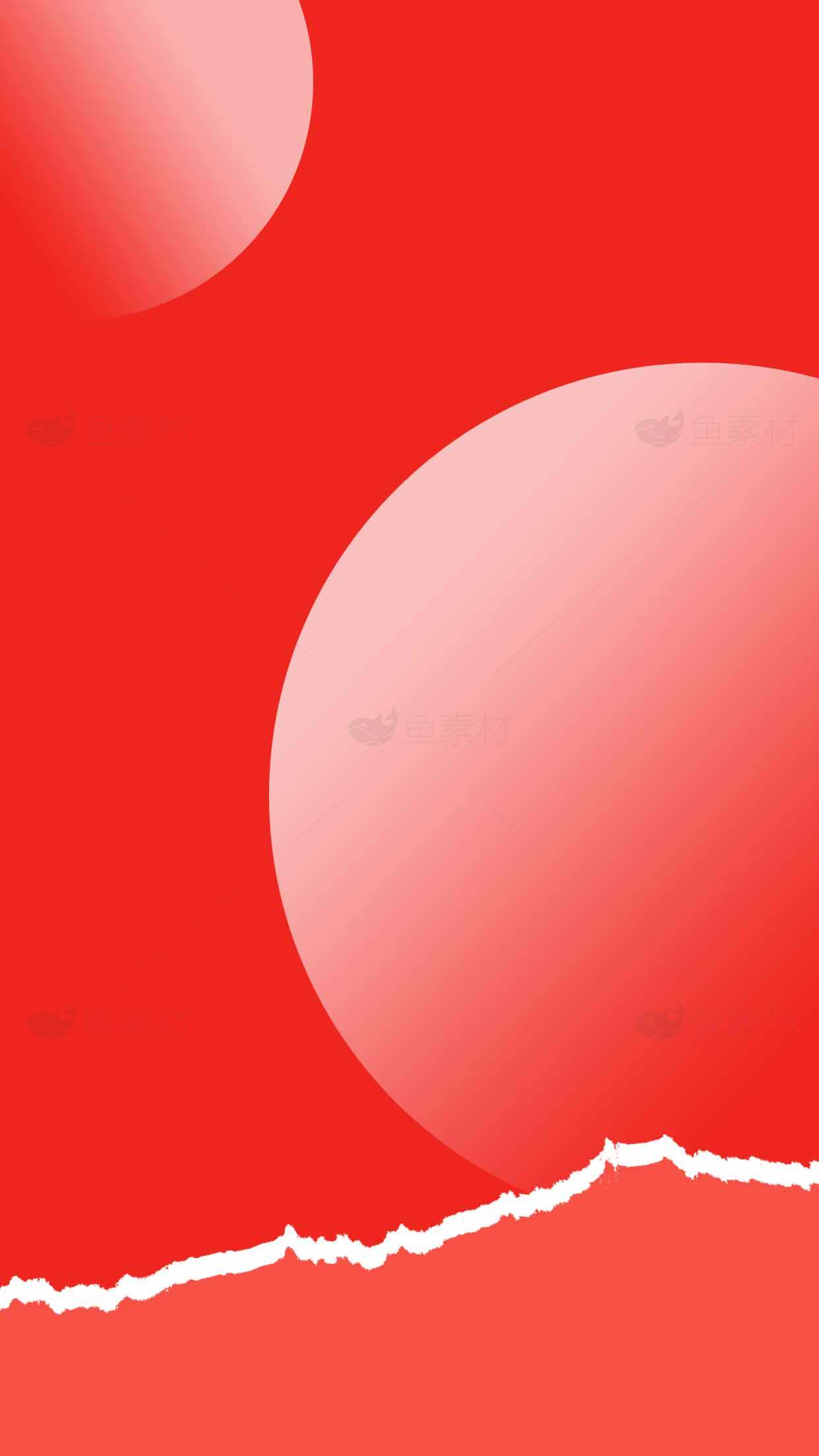 红色简约抽象背景图片素材