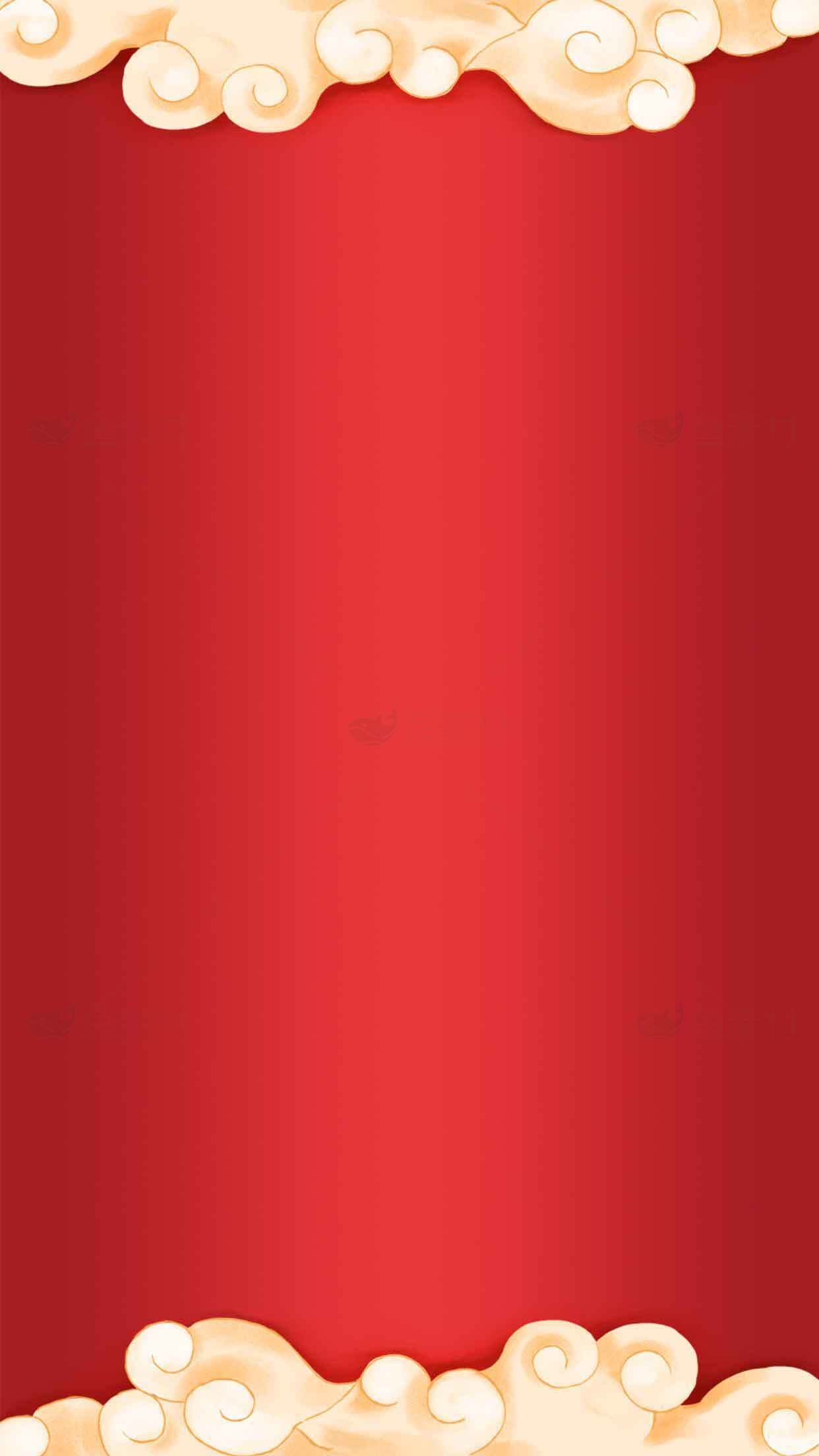 中国风红色背景图片下载素材