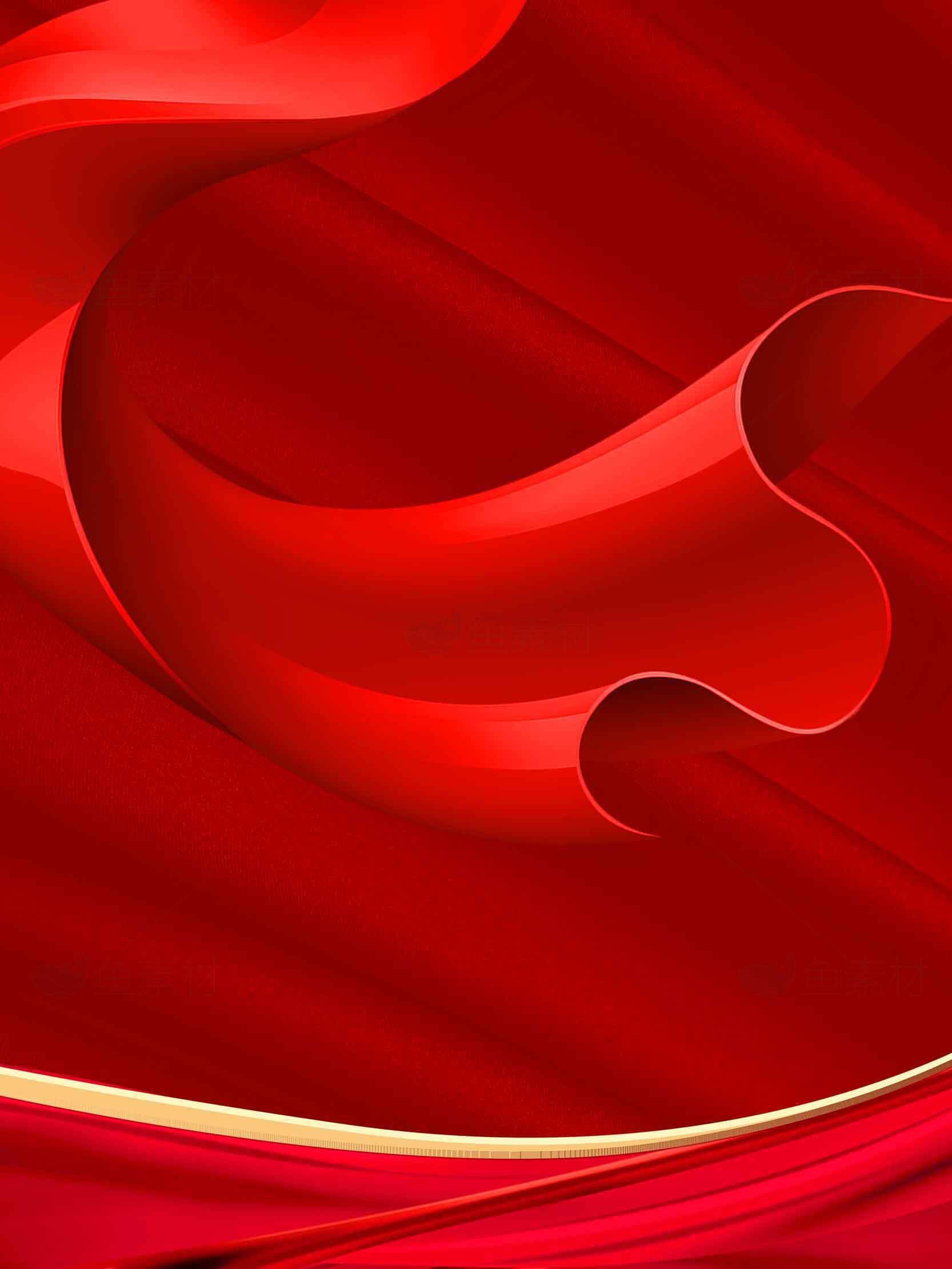 红色丝绸背景图片下载素材