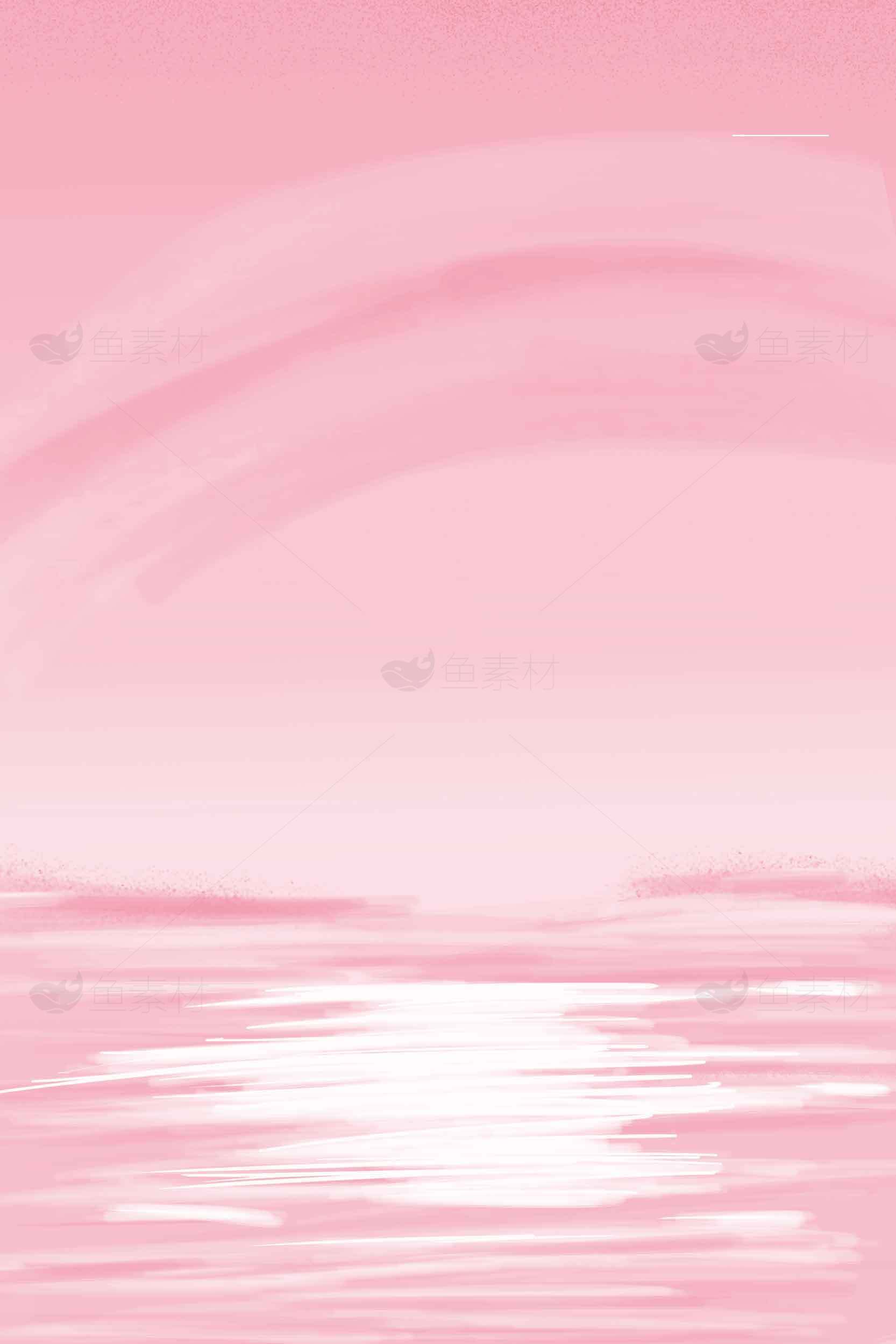 粉色梦幻海洋背景图片素材