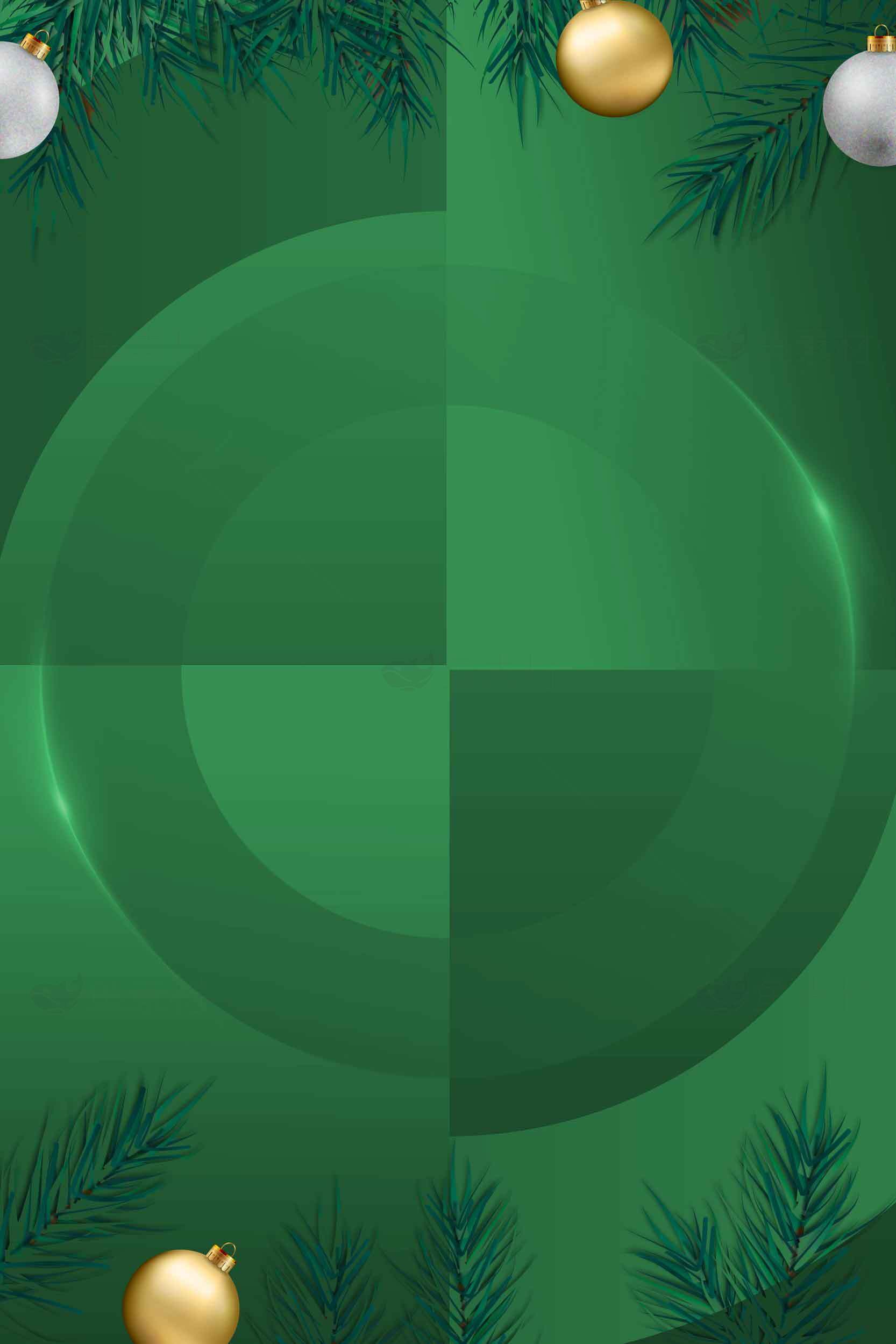 绿色圣诞节背景图片设计素材