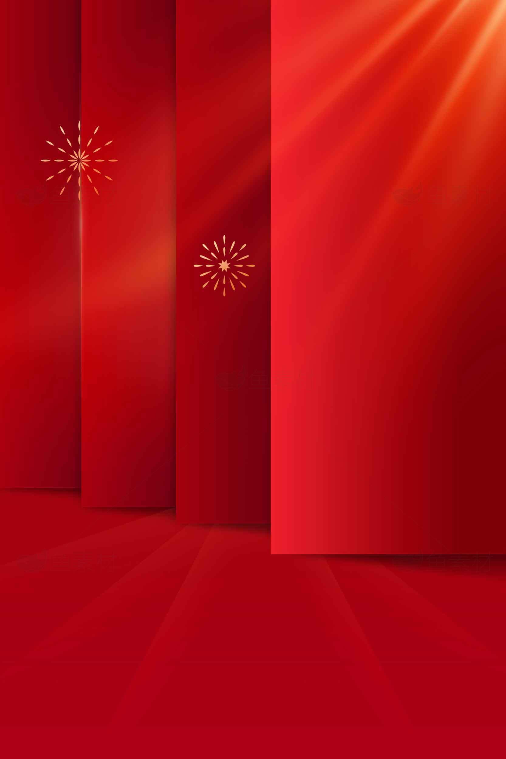 喜庆红色背景图片设计素材