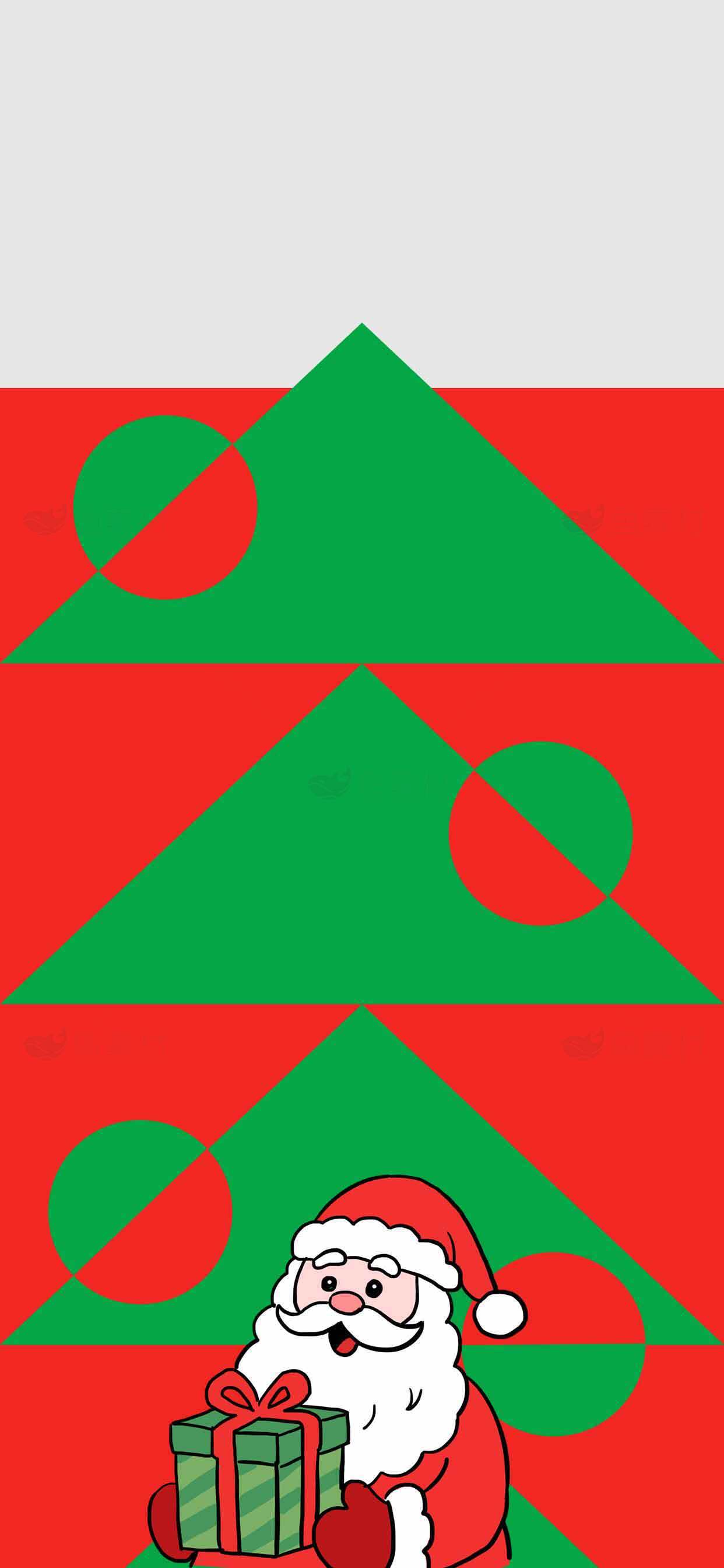 圣诞节创意红绿配色背景图片素材