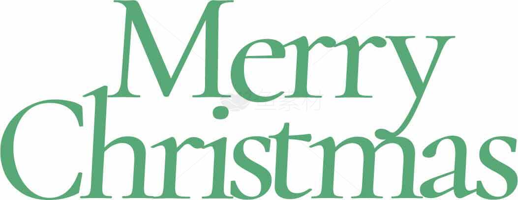 绿色圣诞节祝福图片SEO标题素材