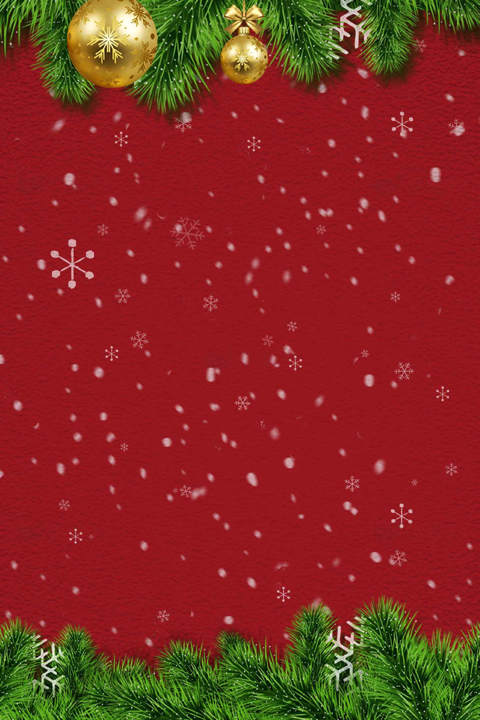 圣诞节红色主题背景高清图片下载素材