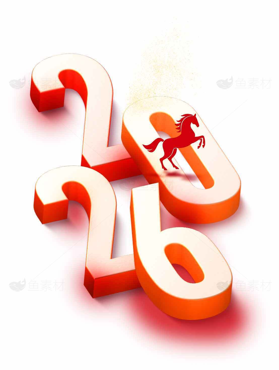 2026年红色主题创意设计图片素材