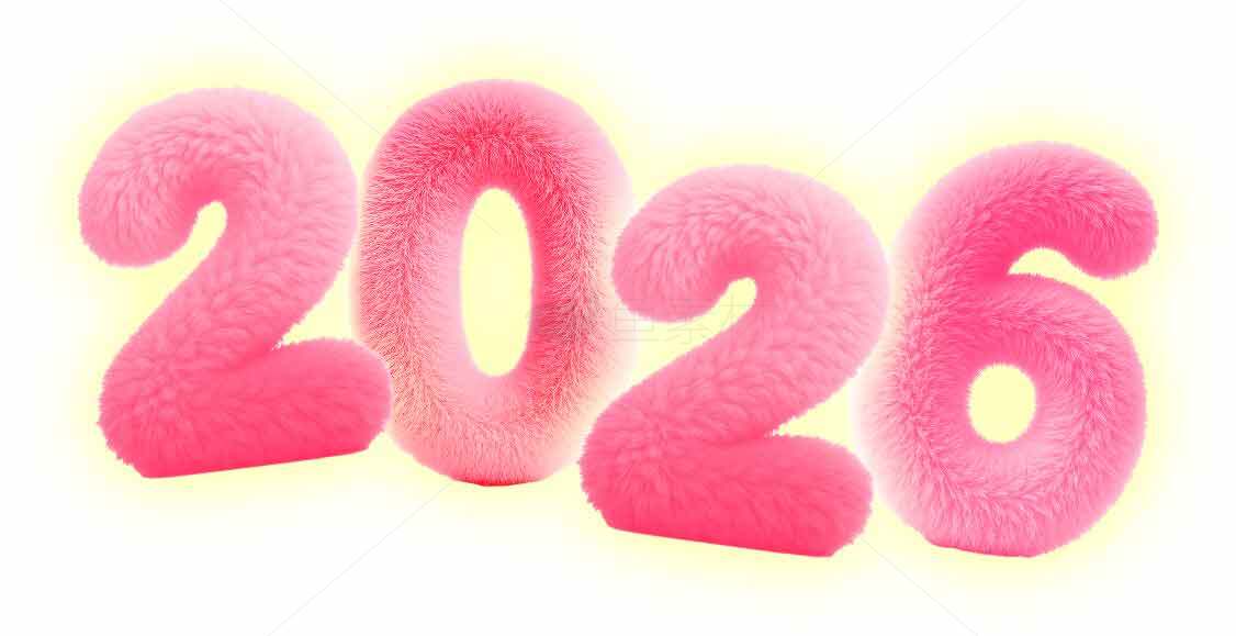 2026年粉色主题数字图片设计素材