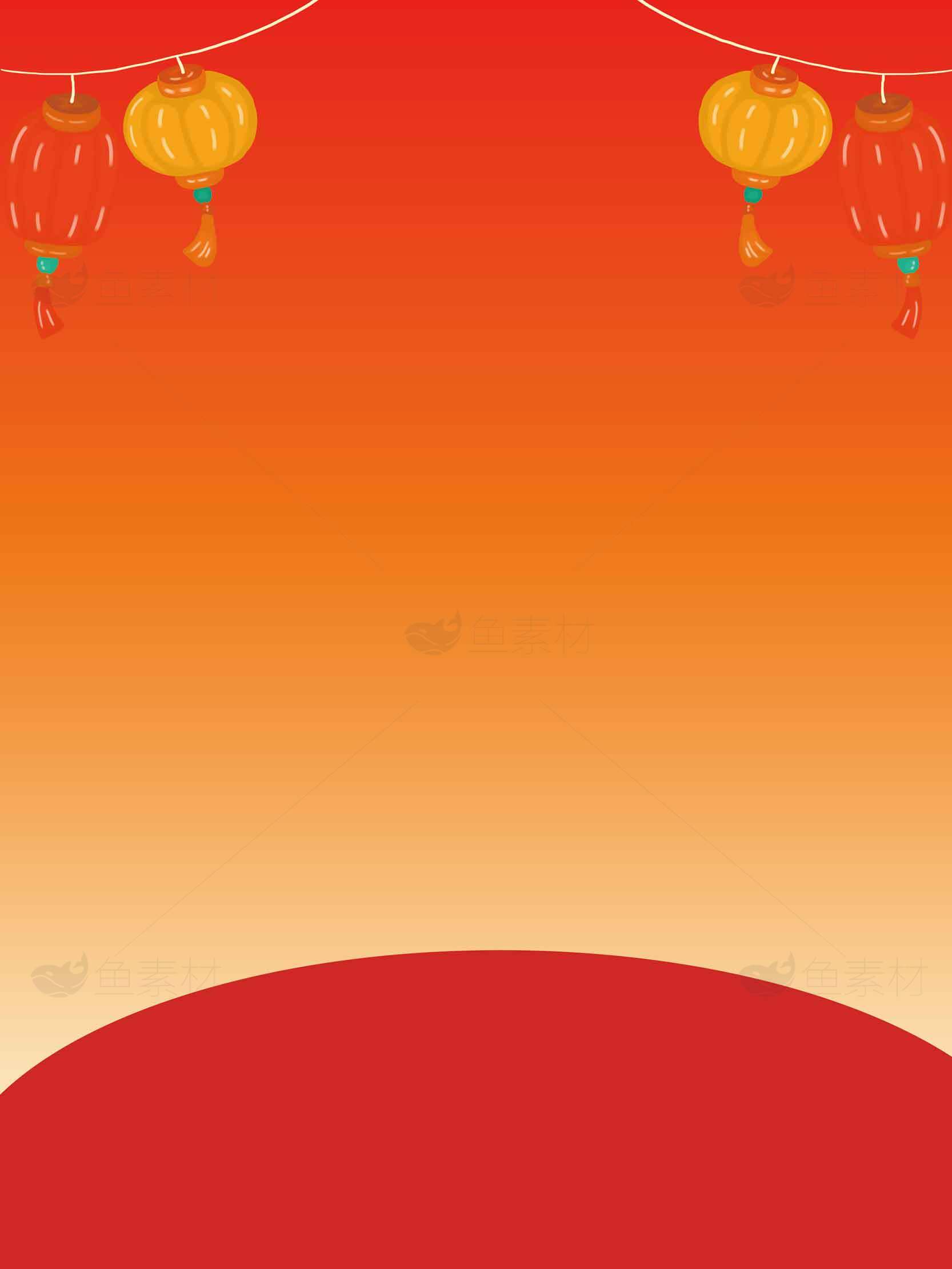 中国传统灯笼背景图片素材