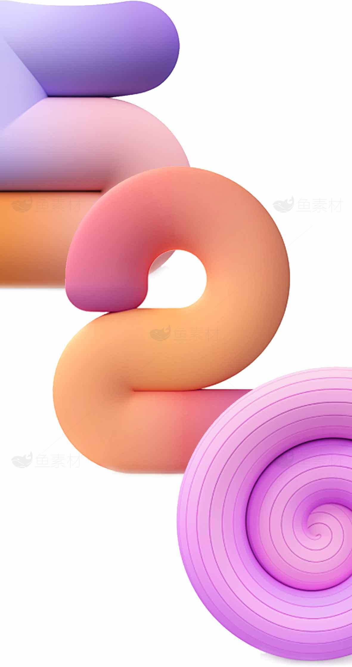 520渐变色艺术设计图片素材