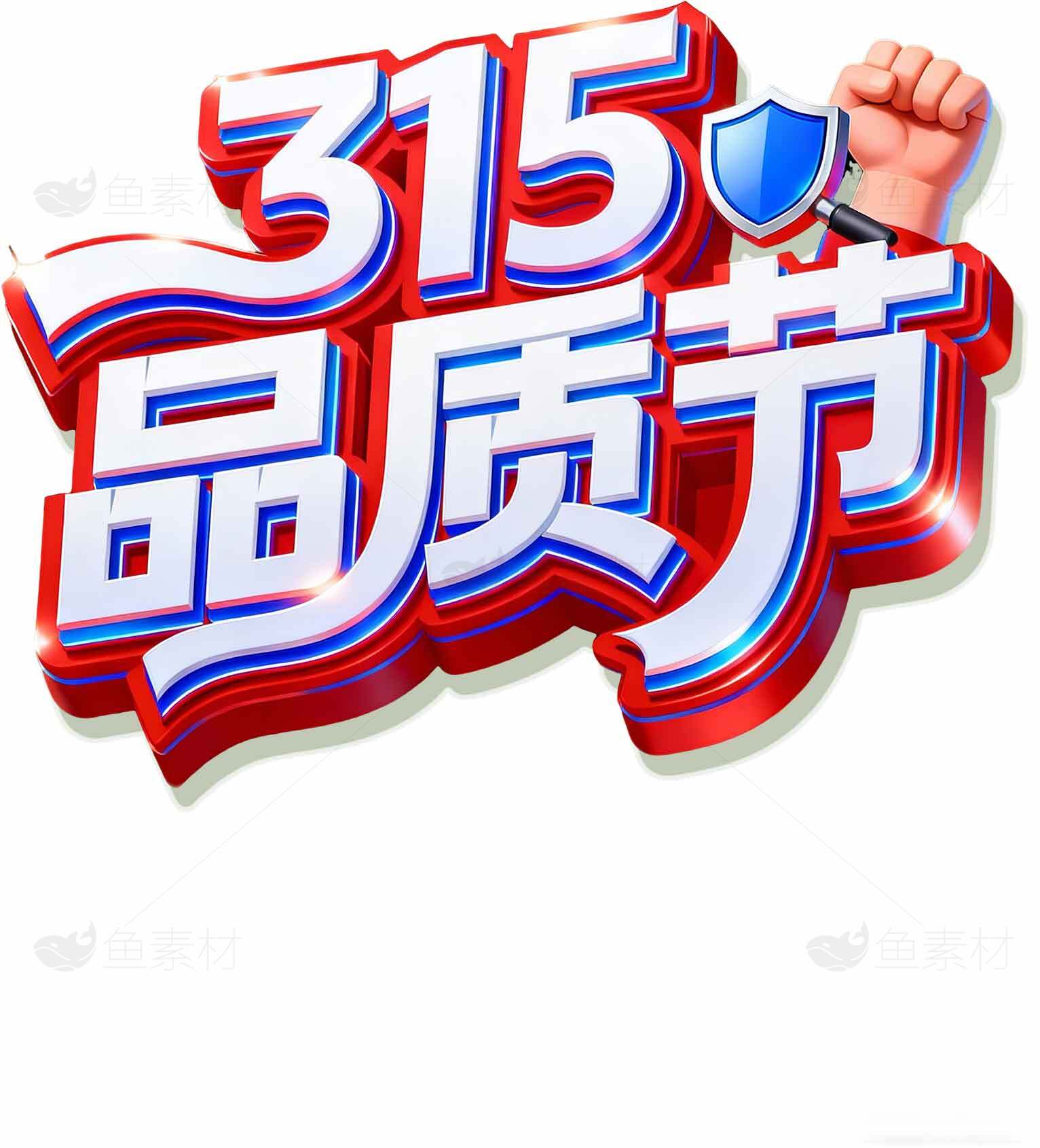 315品质节宣传海报设计素材